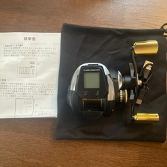 【新品未使用】カウンター付き　リール　右手ハンドル