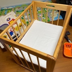 ミニミニ ベビーベッド 子供用品の中古が安い！激安で譲ります