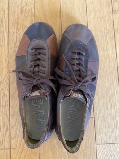 【CAMPER】ツインズ　メンズ26.5cm CAMPER（カンペール） スニーカー TWINS / レザースニーカー メンズ 