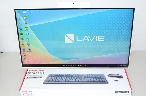 中古一体型パソコン Windows11+office NEC PC-GD164CEDH Core i5-10210U/爆速SSD512GB+HDD3TB/メモリ8GB/23.8インチ/WEBカメラ/DVDマルチ