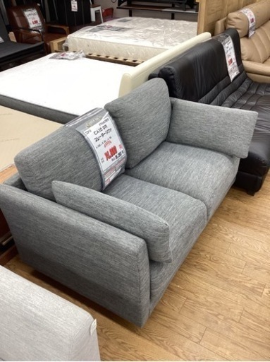 KJ-17【新入荷　リサイクル品】ニトリ　CA10 DR 2シーターソファ　グレー