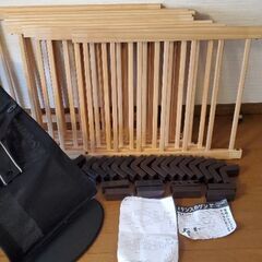 育児2点セット♪ビョルンバウンサー&タンスのゲンベビーサークル