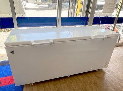 (Y)北大前! 札幌 引取 レマコム REMACOM 冷凍庫 RRS-605SF 605L 圧縮式 自然式 電気冷凍庫 フリーザー ストッカー 札幌発 2024635