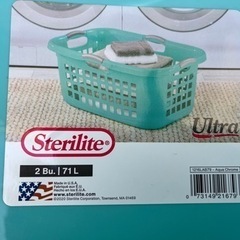 US🇺🇸Sterilite 洗濯かごバスケットランドリーバスケットアメリカン雑貨🍉プロフ必読の画像