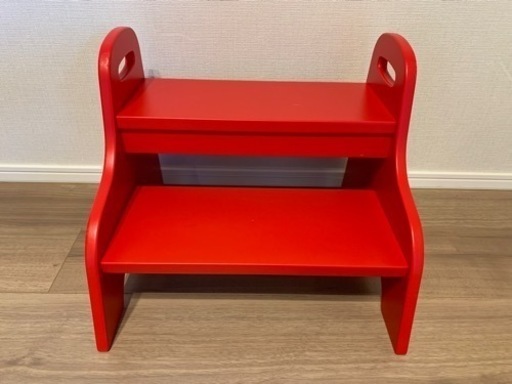 IKEA TROGEN/トローゲン　子供用　ステップス　ツール　RED