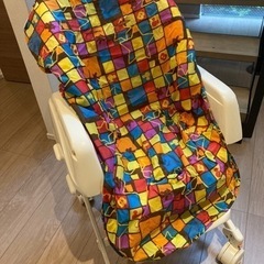 【無料でお譲りします】Combi ハイローチェアの画像