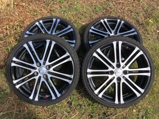 軽自動車　17インチ　アルミホイール+タイヤ