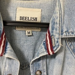 メンズ  ダメージデニムシャツの画像