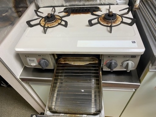 RINNAI グリル付きガステーブル