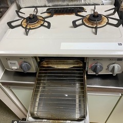 RINNAI グリル付きガステーブル