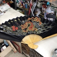 大扇子　90cm  壁掛