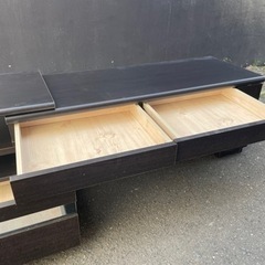 テレビボード机にもなりますの画像