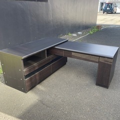 テレビボード机にもなりますの画像