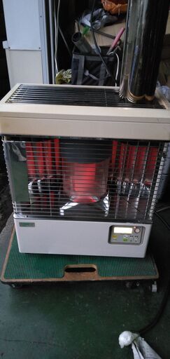 煙突ストーブ 8000円サンポット 燃焼チェック済み KSH-483KW⭐16年製 ④