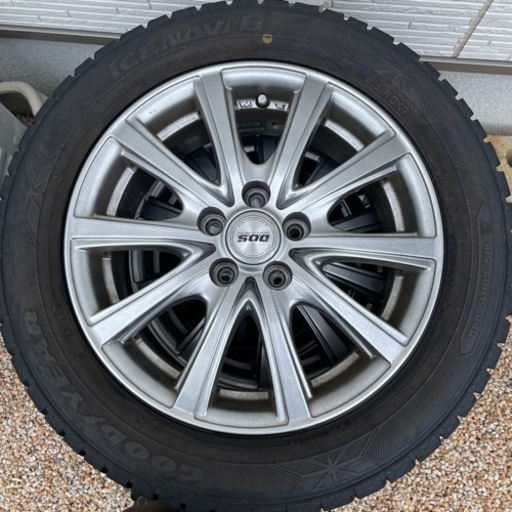 シエンタ等　スタッドレスタイヤホイールセット