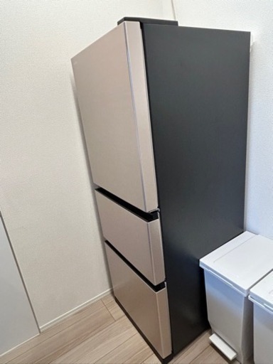 売約済【ほぼ新品】おしゃれ無機質な冷蔵庫