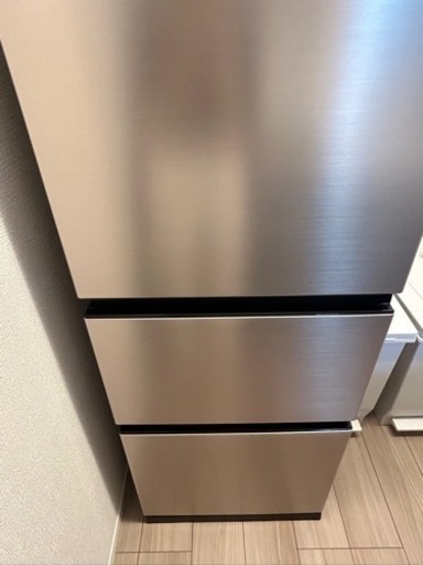 売約済【ほぼ新品】おしゃれ無機質な冷蔵庫