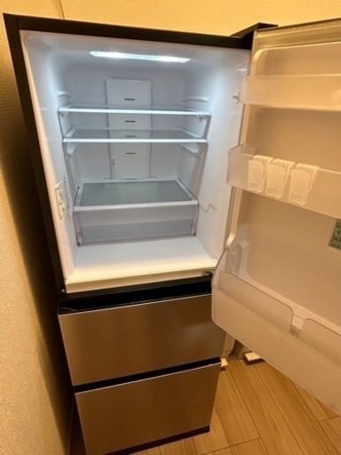 売約済【ほぼ新品】おしゃれ無機質な冷蔵庫