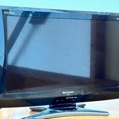 【決まりました】SHARP 液晶テレビ LC-20E7 もらって...
