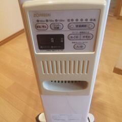 オイルヒーター　象印　デロンギの画像