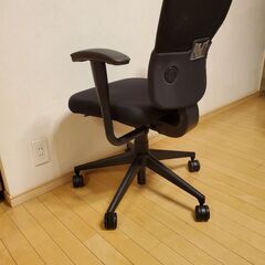 ■スチールケース Let's B（レッツビー）　OAチェア　ハイ...