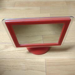 【再々値下げ☆美品！】角度調整可能　鏡　ミラー　卓上