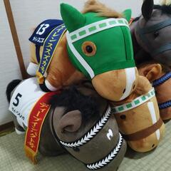 【引取に来れる方限定】サラブレッドコレクション　競走馬ぬいぐるみの画像