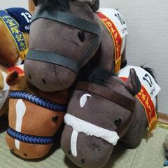 【引取に来れる方限定】サラブレッドコレクション　競走馬ぬいぐるみの画像