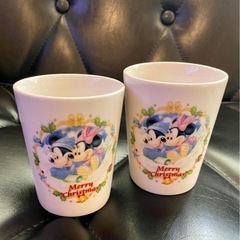 ディズニー　クリスマス　カップ２個セット｜ミッキー・ミニー