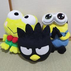 【引取に来れる方限定】サンリオ、ミニオンBIGぬいぐるみ