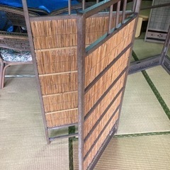 和風 衝立の画像