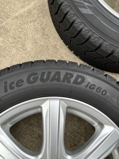 決まりました。ヨコハマスタッドレス205/60R16＋ホイール　４本セット