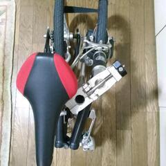 晩節断捨離： "再値下げ断行"  アルミ 超軽量  ( 7.4Kg ) フォールディングバイク ( BRIDGESTONE製 )の画像