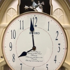 【未使用品】SEIKO掛け時計の画像