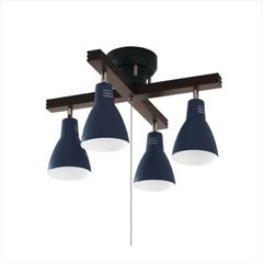 【新品】アイリスオーヤマ/4灯シーリングライト クロスタイプ（L...