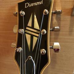 （Aria）Diamond レスポール カスタム ソフトケース付きの画像