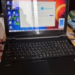 NEC PC-LS150SSB CPU:Celeron 2957...