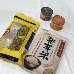 【六甲道】本日取りに来れる方　米　缶詰　いわし　さば