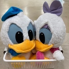 【決まりました⠀】ディズニー ドナルド＆デイジー ジャンボぬいぐ...