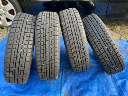 ☆ブリヂストンFEID アルミホイール 深溝スタッドレス 14インチ 4.5J +48 PCD100 155/65R14 軽自動車・コ