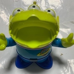 ディズニーストア　リトルグリーンの貯金箱＆小物入れの画像