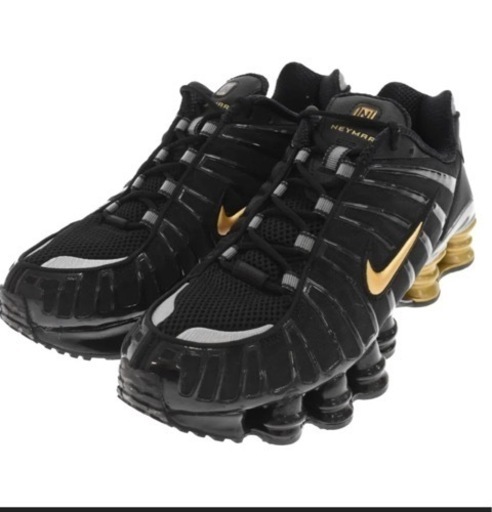 NIKE (ナイキ) SHOX TL NEYMAR JR. ショックス ローカットスニーカー ブラック/ゴールド  BV1388-001