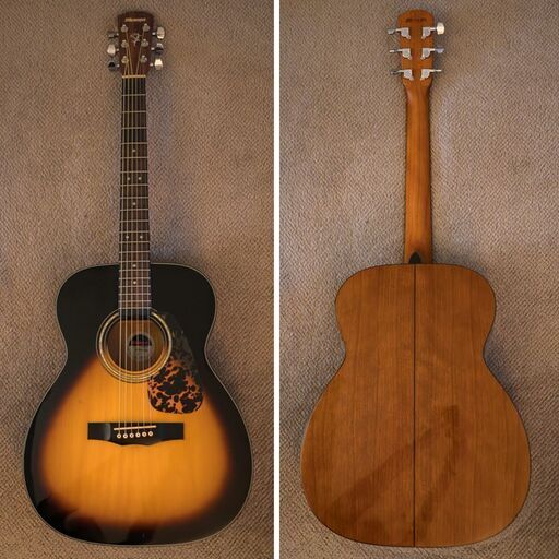 モーリス F-12 II スモールボディ表板単板 MORRIS F-12Ⅱ 2007年 単板トップ美品