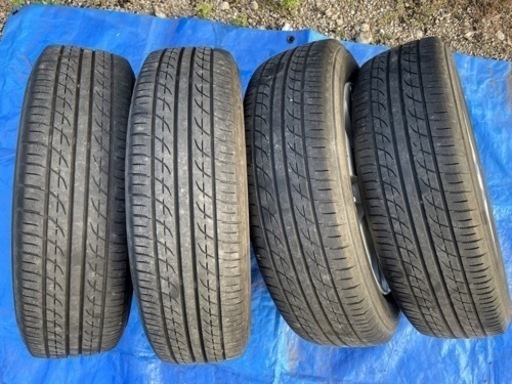 ☆スズキ MH23S ワゴンR 純正アルミホイール 14インチ 4.5J +45 PCD100 155/65R14 車検 スタッドレス用等☆