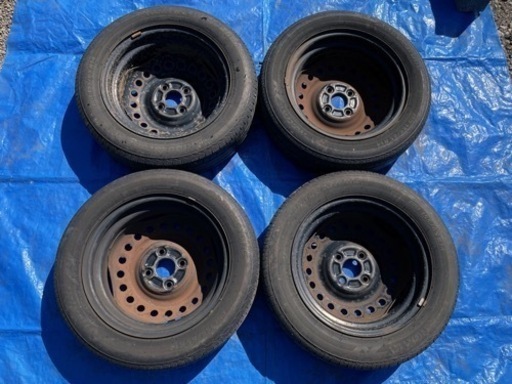 ☆スチールホイール 14インチ 4.5J PCD100 155/65R14 軽自動車・コンパクト等 鉄ちん☆