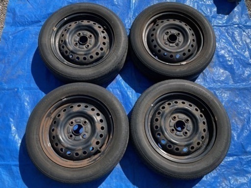 ☆スチールホイール 14インチ 4.5J PCD100 155/65R14 軽自動車・コンパクト等 鉄ちん☆