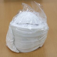 【残り1点】 作業用カップマスク 50枚入り 耳が痛くなりにくい「平ゴム」タイプ ノーズフィッター付き LIXILビバ 札幌市 清田区 平岡の画像
