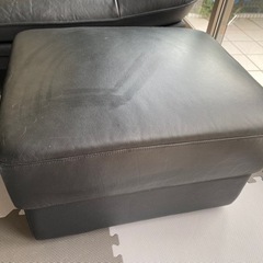 ニトリ　ソファ　3人掛け　ロゾ4 オットマン付きの画像