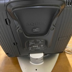 SHARP 液晶カラーテレビ LC-15SX7 2007年製　完動品　中古　AQUOSの画像