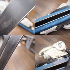 スワロー カービングスキー ROTACION 4A ロタシオン 156cm ビンディング LOOK XPRESS 10・ストック 115cm 付きの画像